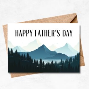Blue Mountain Father Day Printable Card C101a