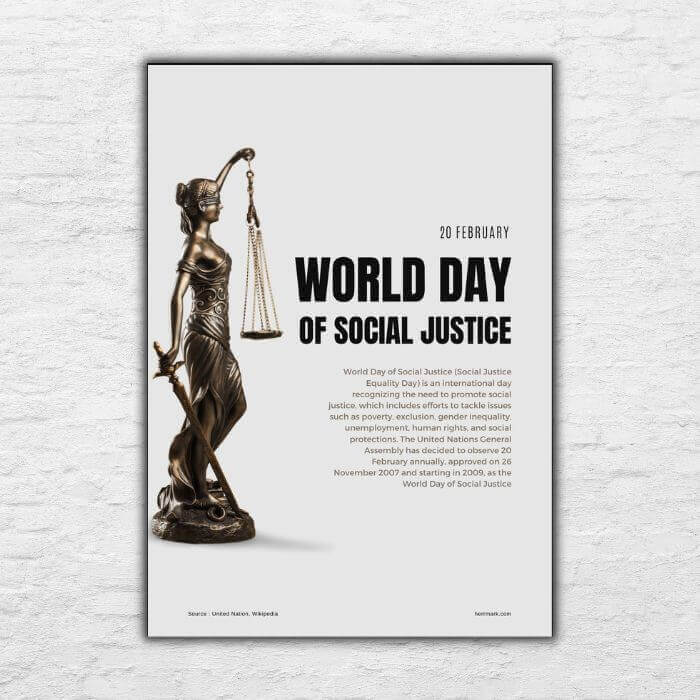World Day in February - World Day of Social Justice 20240517