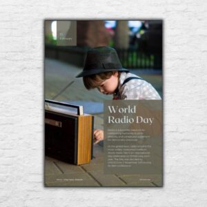 Printable Poster0 World Days in February -World Radio Day 20240517