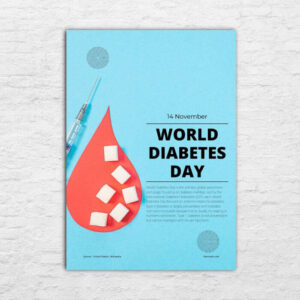 Printable Poster - World Day in November - World Diabetes Day 20240517